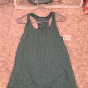 Blue workout shirt NWT